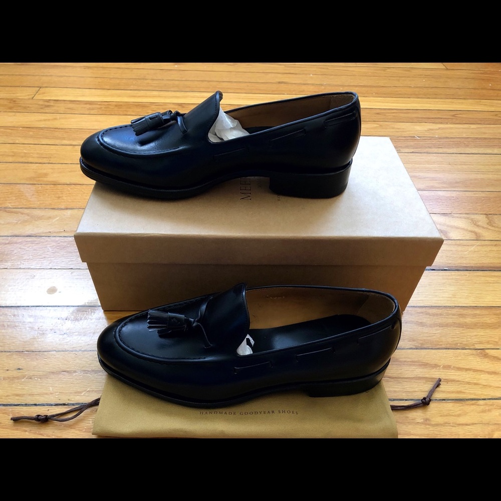 NWT Meermin Mallorca • tassel loafers